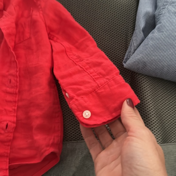 Janie and Jack Long Sleeve Polo - Picture 3 of 3